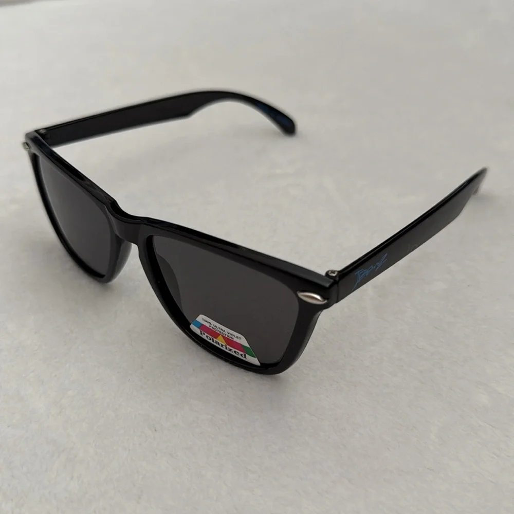 {NWT} JBanz | Classic Wayfarer Polarized Unisex Kids Sunglasses Black (4-10Y) - Picture 10 of 14